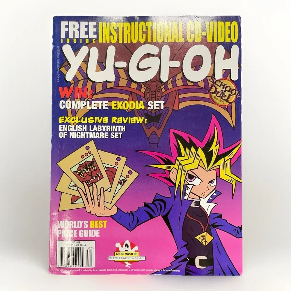 Yu-Gi-Oh Unofficial Guide Book 2003 Ghostmasters #07 Anime Manga Collectible